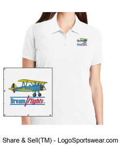 N49295 Cotton Womens Polo Design Zoom